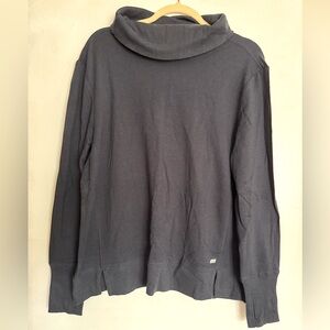 Amazon Essentials Navy Blue Athleisure Fleece Sweater Size Large